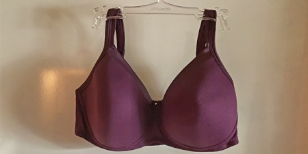 Lara Satin SB - sort og lilla